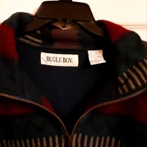 Bugleboy pullover over Sweater Fleece large